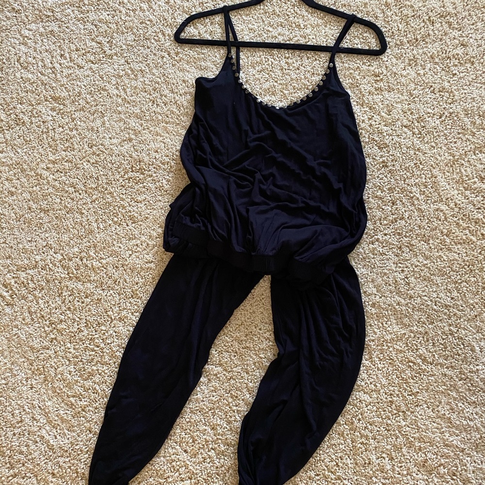 Black romper size medium